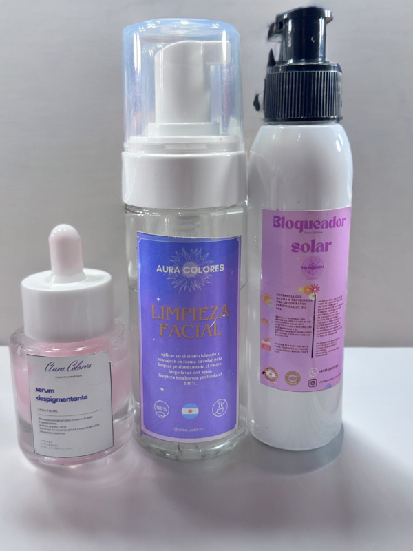 Producto - Mini combo skincare blanqueador .con envío a sucursal gratis