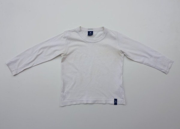 Producto - REMERA M/L BASICA BLANCA MARCA MIMO TALLE 4