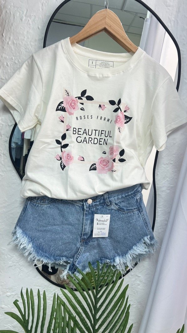 Producto - Short desflecado Jean