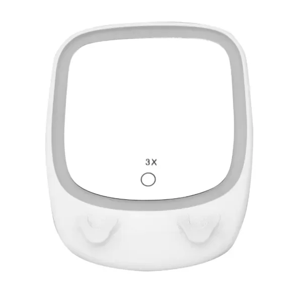 Producto - ESPEJO LED BLANCO + AUMENTO X3 - 0
