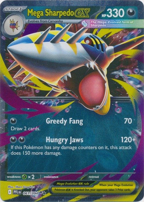 Producto - Mega Sharpedo ex - 061/094