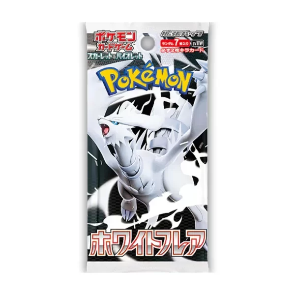 Producto - Pokémon TCG Japan: Scarlet and Violet White Flare Booster 1 Pack