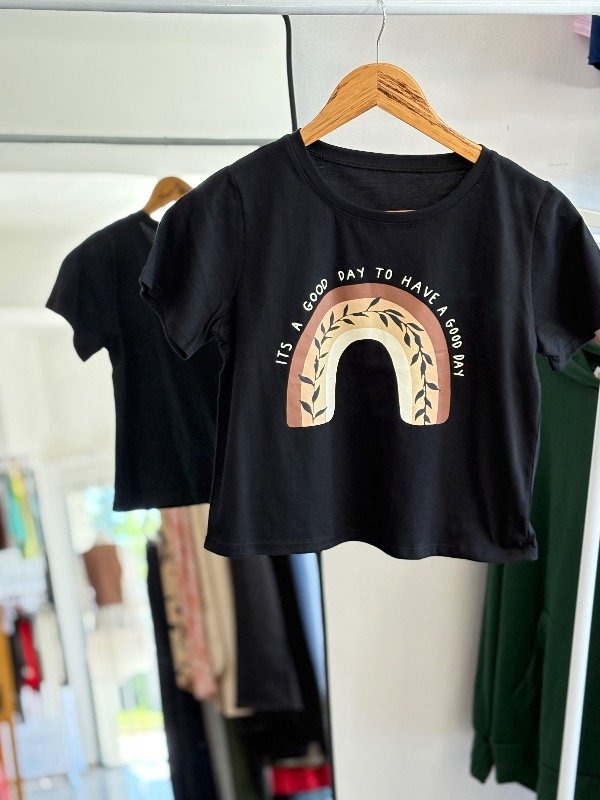 Producto - Remeras negras estampadas