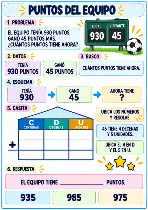 Producto - Problemas con Casitas: Sumas y Restas de 3 Cifras, Familias del 500 al 900 - 5