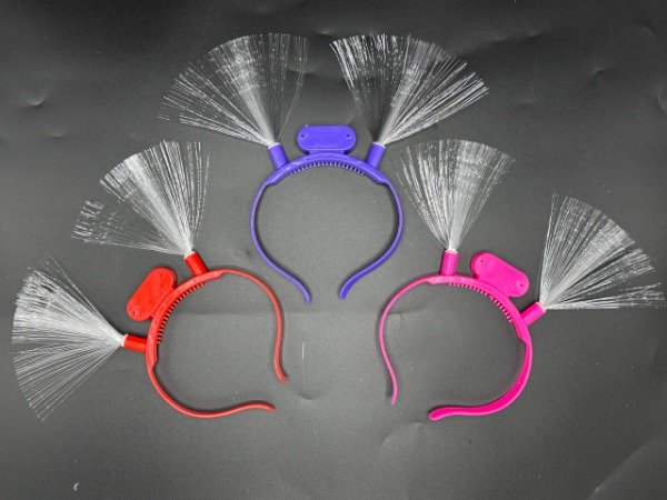 Producto - YJ0284 Vinchas Fibra Óptica Led 12U