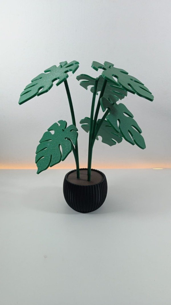 Producto - Posavasos planta monstera - Con 6 posavasos