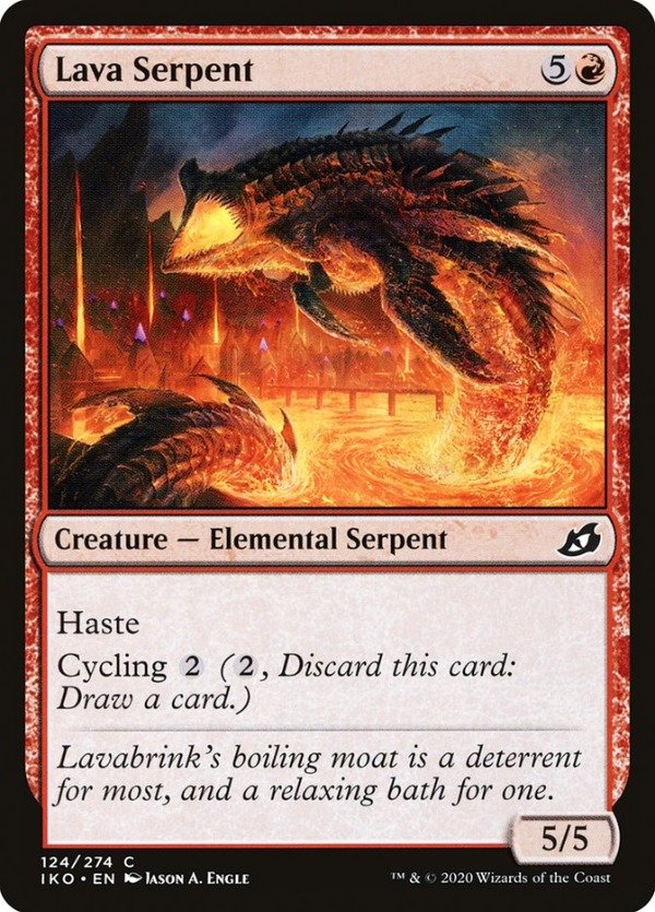 Producto - Lava Serpent  Ikoria: Lair of Behemoths