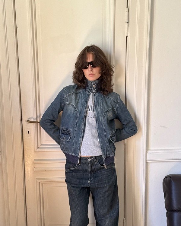 Producto - Denim Jacket Double Zip Ripcurl