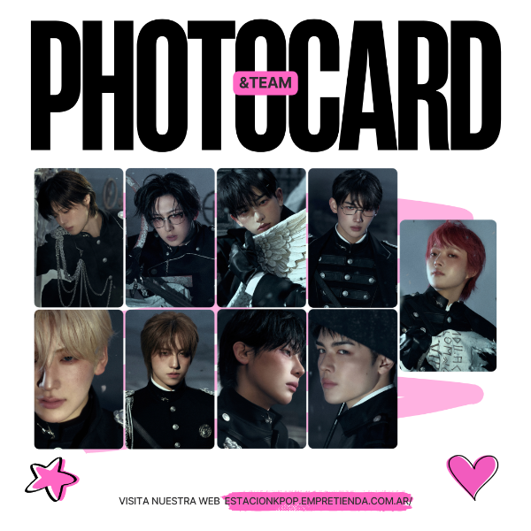 Producto - SET PHOTOCARDS ANDTEAM COMEBACK