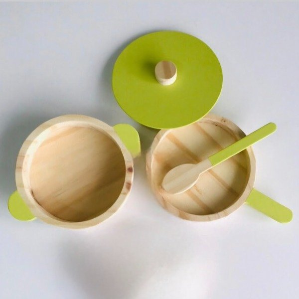 Producto - Juego de ollita, sartén y cuchara