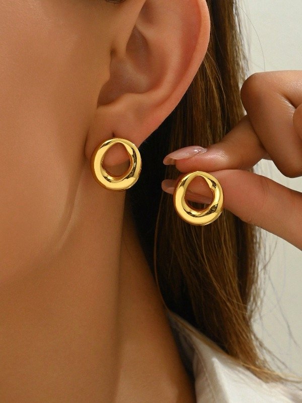 Producto - AROS CIRC DORADO Y PLATEADO - 2