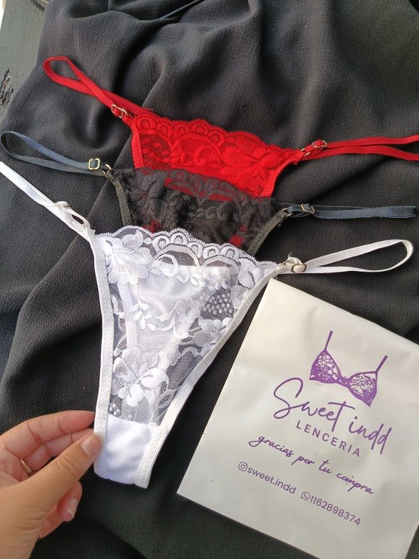 Producto - Regulables encaje pack x 3