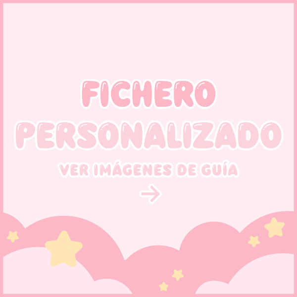 Producto - Fichero personalizado