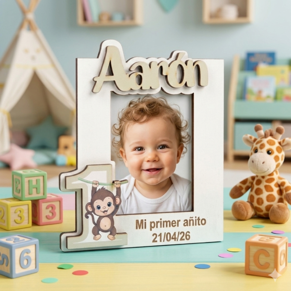 Producto - Portaretrato personalizado foto 5x7 - 0