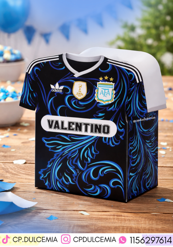 Producto - BOX CAMISETA ARGENTINA EDITABLE