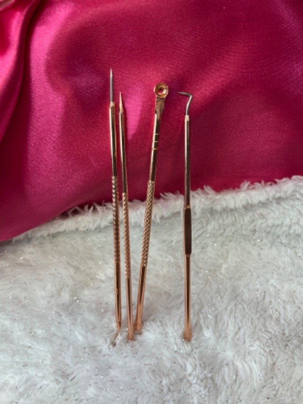 Producto - Set de agujas para punto negros - 1