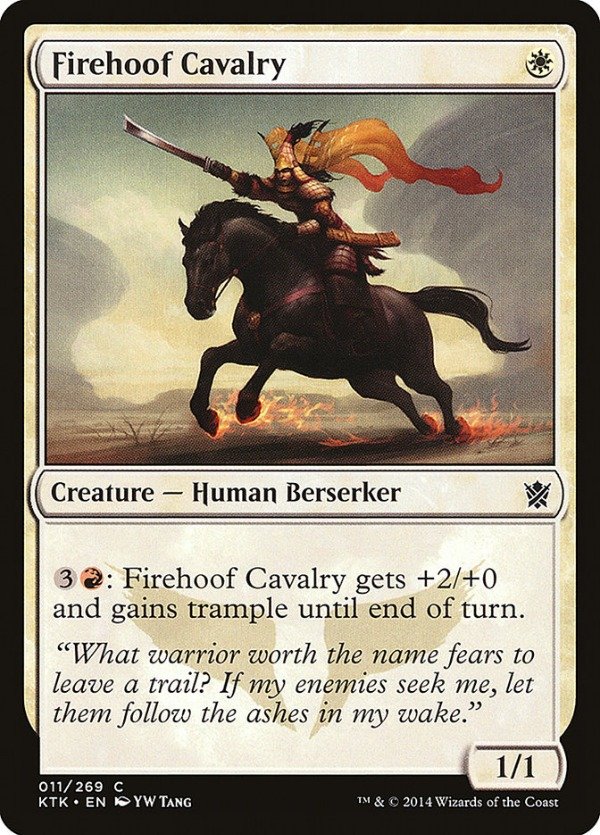 Producto - Firehoof Cavalry  Khans of Tarkir