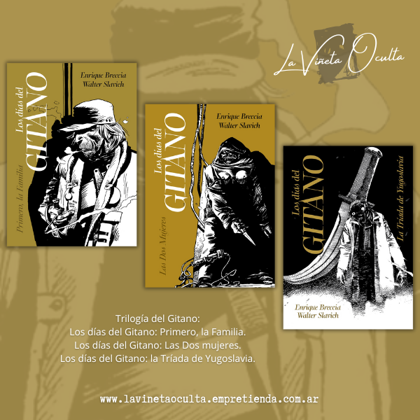 Producto - Los días del Gitano (Trilogía Completa) - Enrique Breccia - Walter Slavich