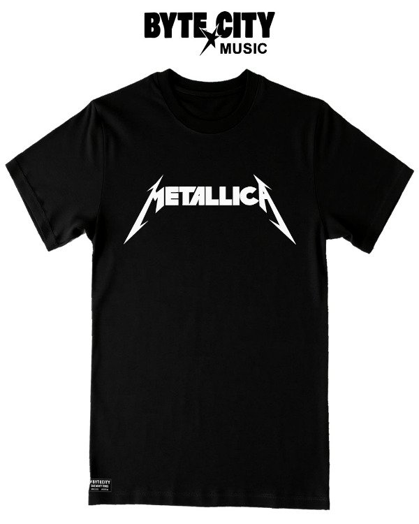 Producto - Remera Metallica clásica color negra