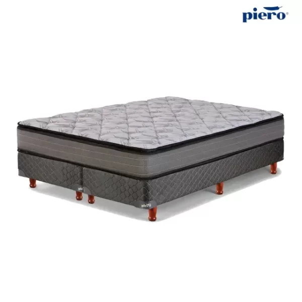 Producto - Sommier y Colchón Piero Nova Doble Pillow Top 200x160 - 1