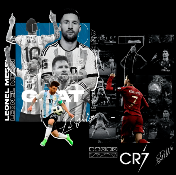 Producto - Pack 50 Plantillas Messi y Cristiano Ronaldo Cr7 Mundial 2026, DTF Semitonos