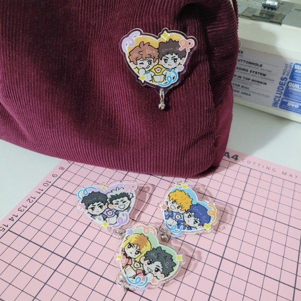 Producto - Pines acrílico Haikyu