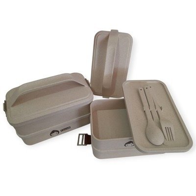 Producto - HERMETICO LUNCHERA DOBLE CON CUBIERTOS / CODIGO Z1