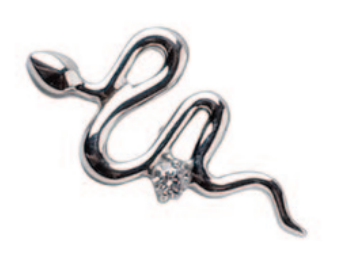 Producto - Labret snake con zirconias
