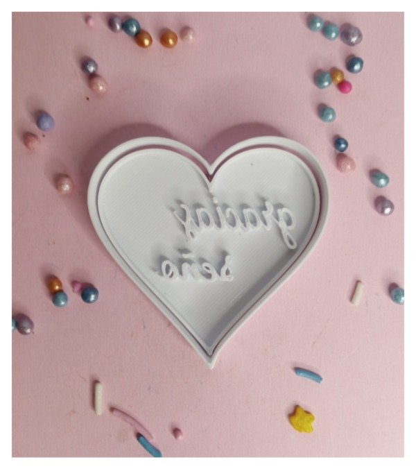 Producto - Cortante 3D con sello GRACIAS SEÑO