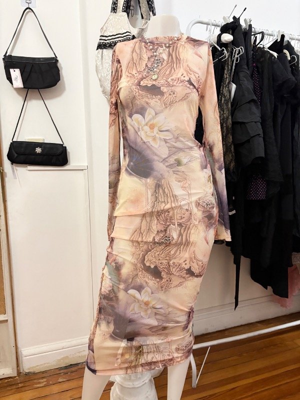 Producto - Vestido Mesh Blanc Clothing Talle S