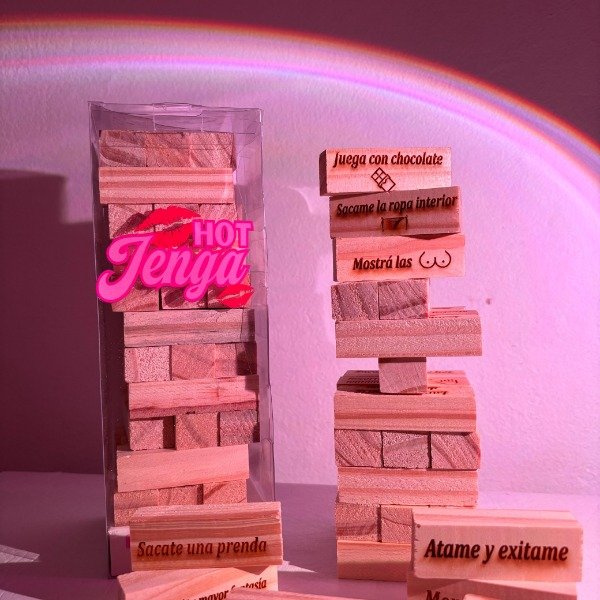 Producto - Jenga Hot Con Frases