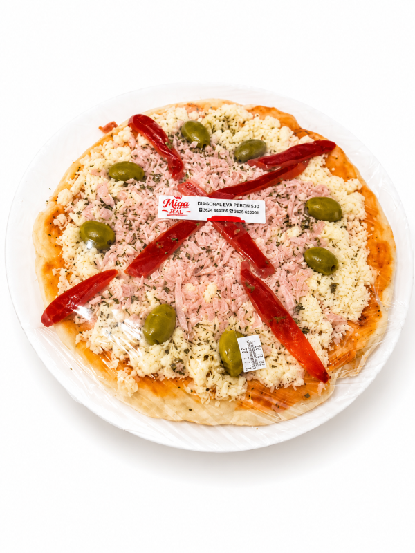 Producto - Pizza jamón y morrón
