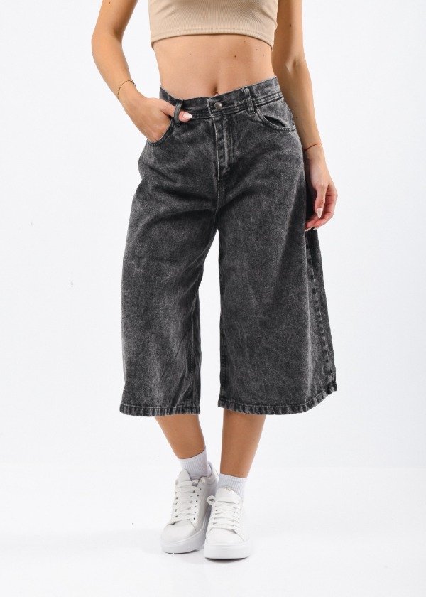 Producto - 9126 BERMUDA BAGGY NEGRO NEVADO