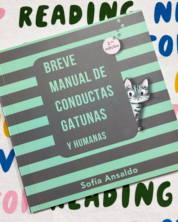 Producto - Breve manual de conductas gatunas y humanas - Sofía Ansaldo