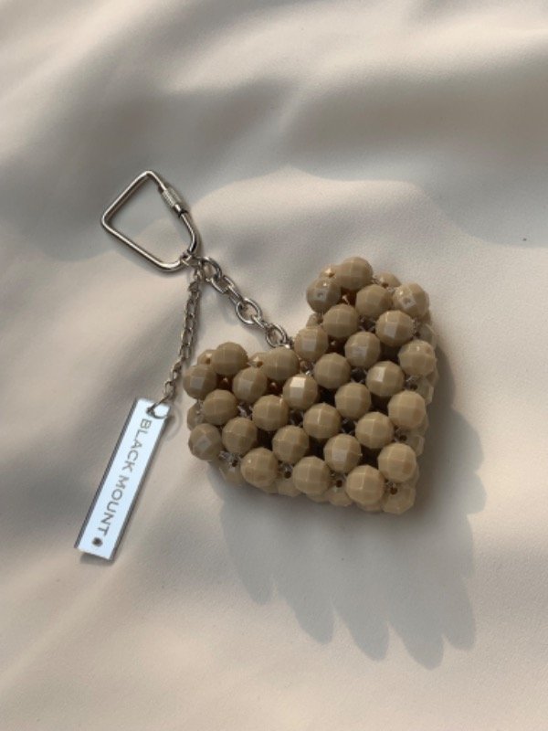 Producto - Llavero corazon perlas