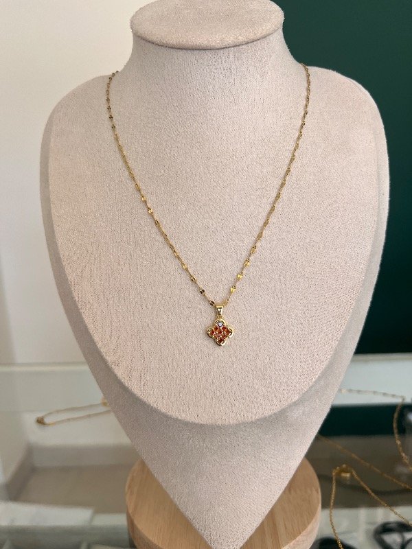 Producto - Cadena Vani Acero Dorado - 0