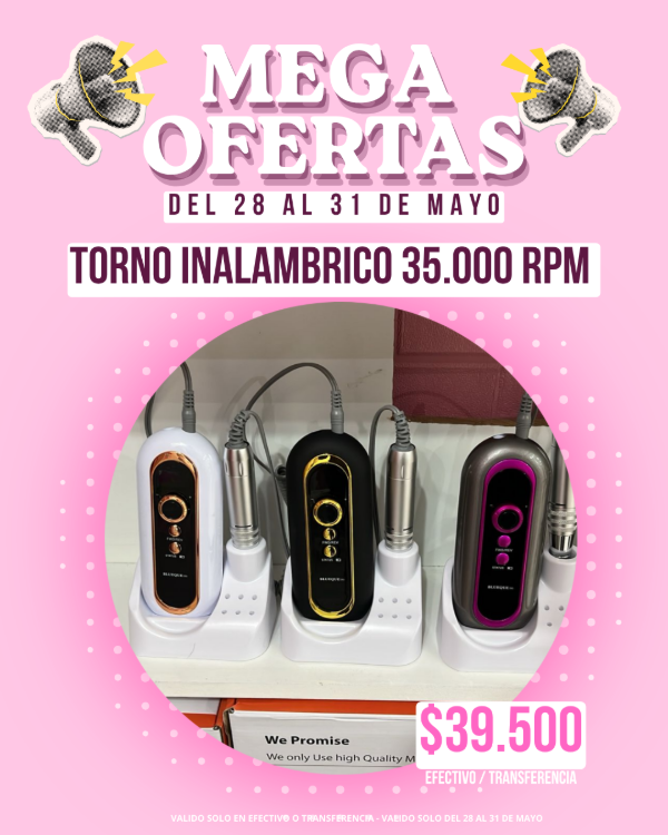 Producto - OFERTA Torno Inalambrico 35.000 RPM