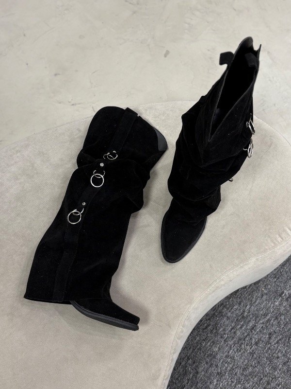 Producto - Botas MILANO GAMUZA NEGRO