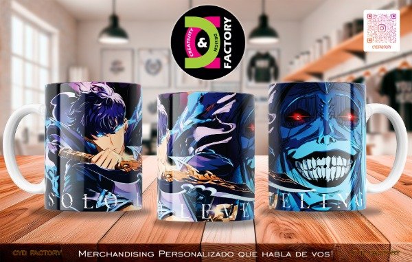 Producto - Taza - Anime - Solo Leveling - TZ-RT-BL-11OZ-139-ANM-SL
