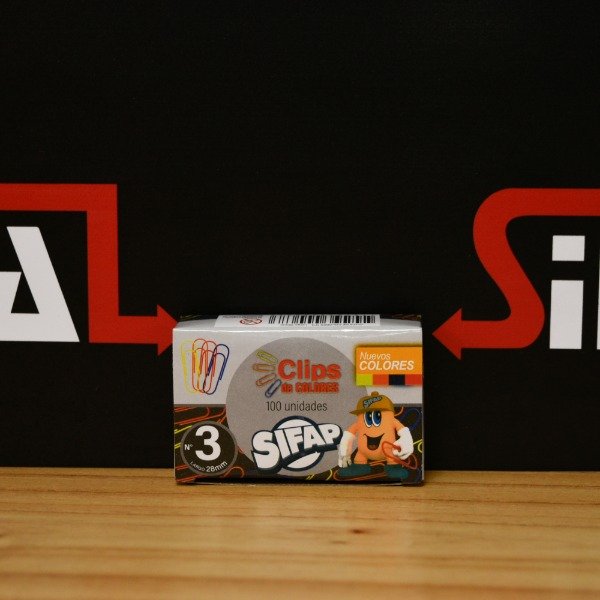 Producto - CLIPS FORRADOS N3 X100UN 28MM