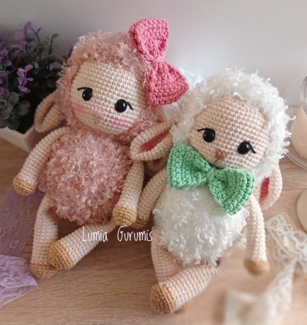 Producto - Patrón Nani y Nunu amigurumi
