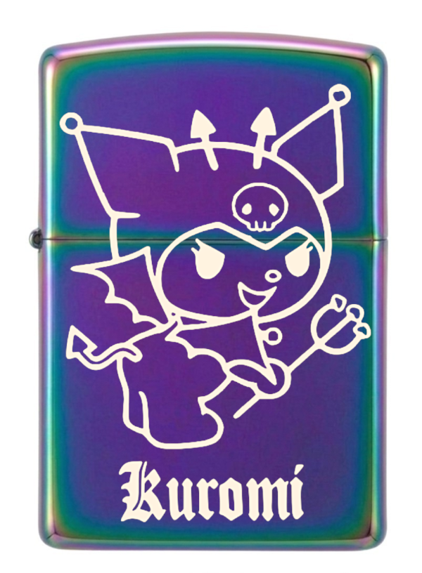 Producto - ENCENDEDOR BENCINA RECARGABLE SANRIO KUROMI - 1