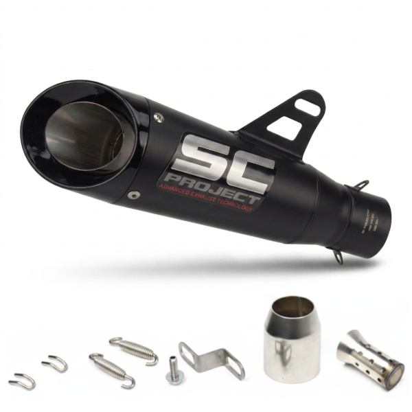 Producto - Escape Silenciador Tipo Sc Project Universal Negro + DB Killer