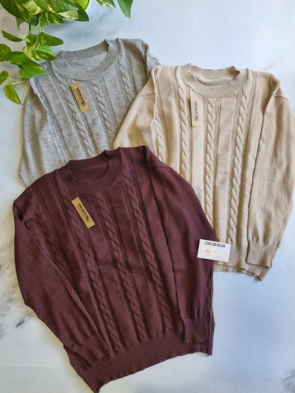 Producto - Sweater trenzado