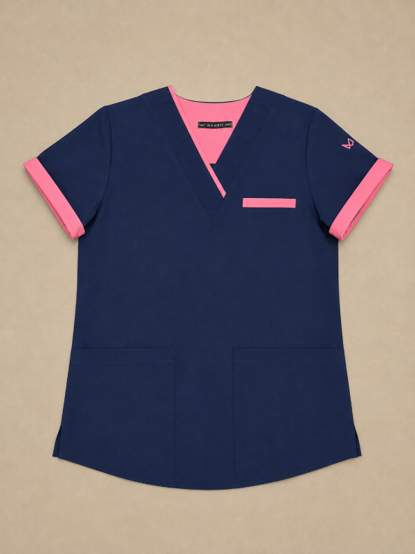 Producto - CHAQUETA INDI ARCIEL (Azul det. fucsia)