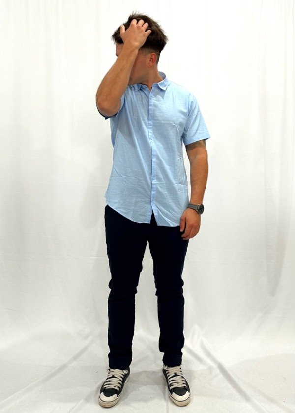 Producto - Camisa Bogotá celeste