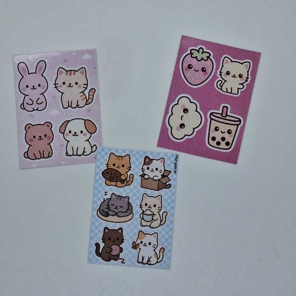 Producto - Mini planchitas Stickers kawaii