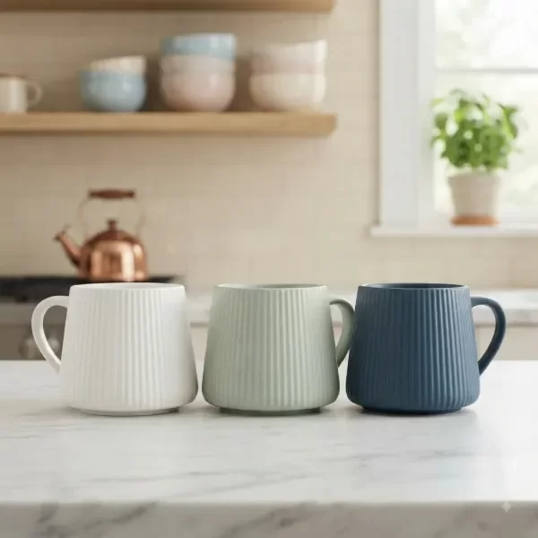 Producto - Taza Nordica Hongito Rayada 300 ml - 0