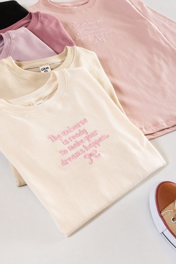 Producto - Camiseta Bordada Nena