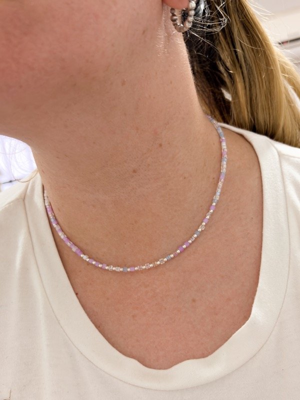 Producto - Collar mix cubos y Plata 42cm - 0